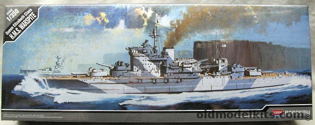 Academy 1/350 HMS Warspite Battleship - Queen Elizabeth Class, 14105 plastic model kit